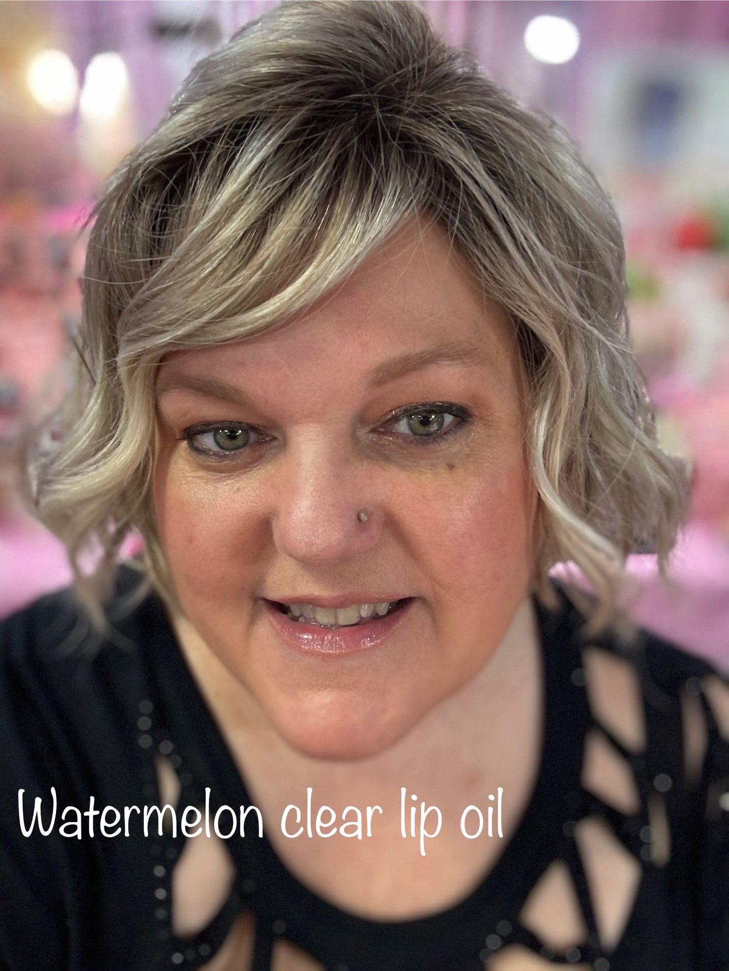 Watermelon moisturizing lip oil