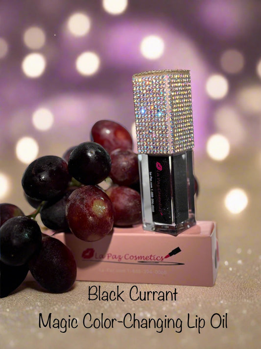 Black Currant Magic color changing lip oil
