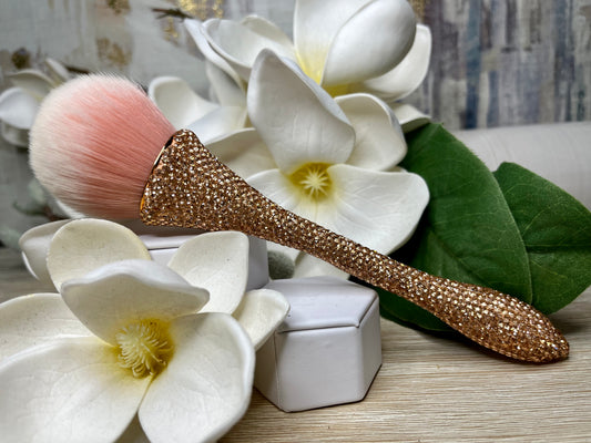 Bling Bling Powder Brush in gold