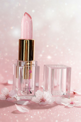 #4 Crystal Jelly Color-Changing Lipstick with cherry blossoms