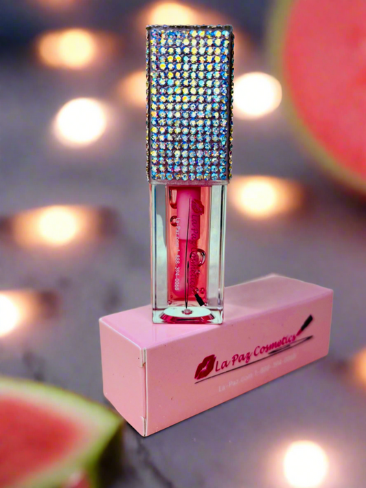 Watermelon moisturizing lip oil