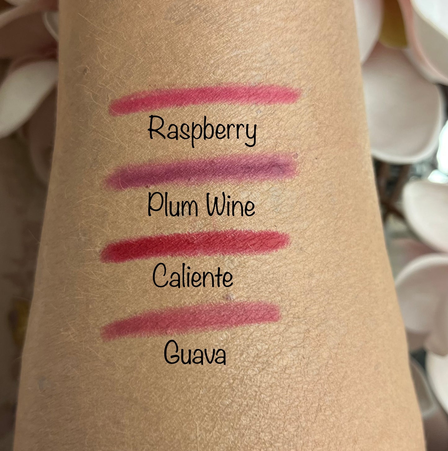 Raspberry Waterproof Gel Lip Liner by La Paz Cosmetics