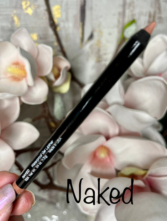 Naked Waterproof Gel Lip Liner  by La Paz Cosmetics