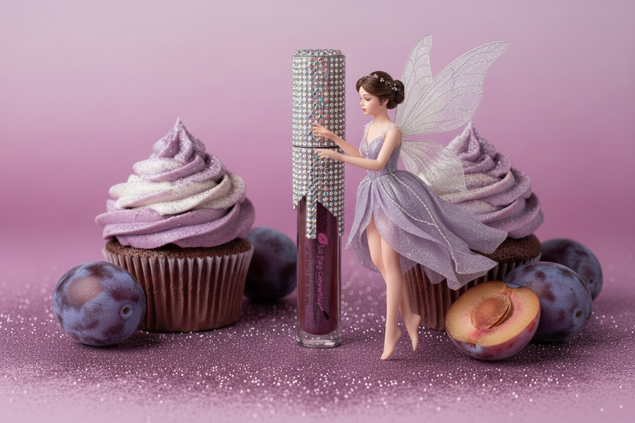 Crystal Frosting Lip Gloss in color Sugarplum Fairy -10