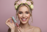 Crystal Frosting Lip Gloss in Rosebud