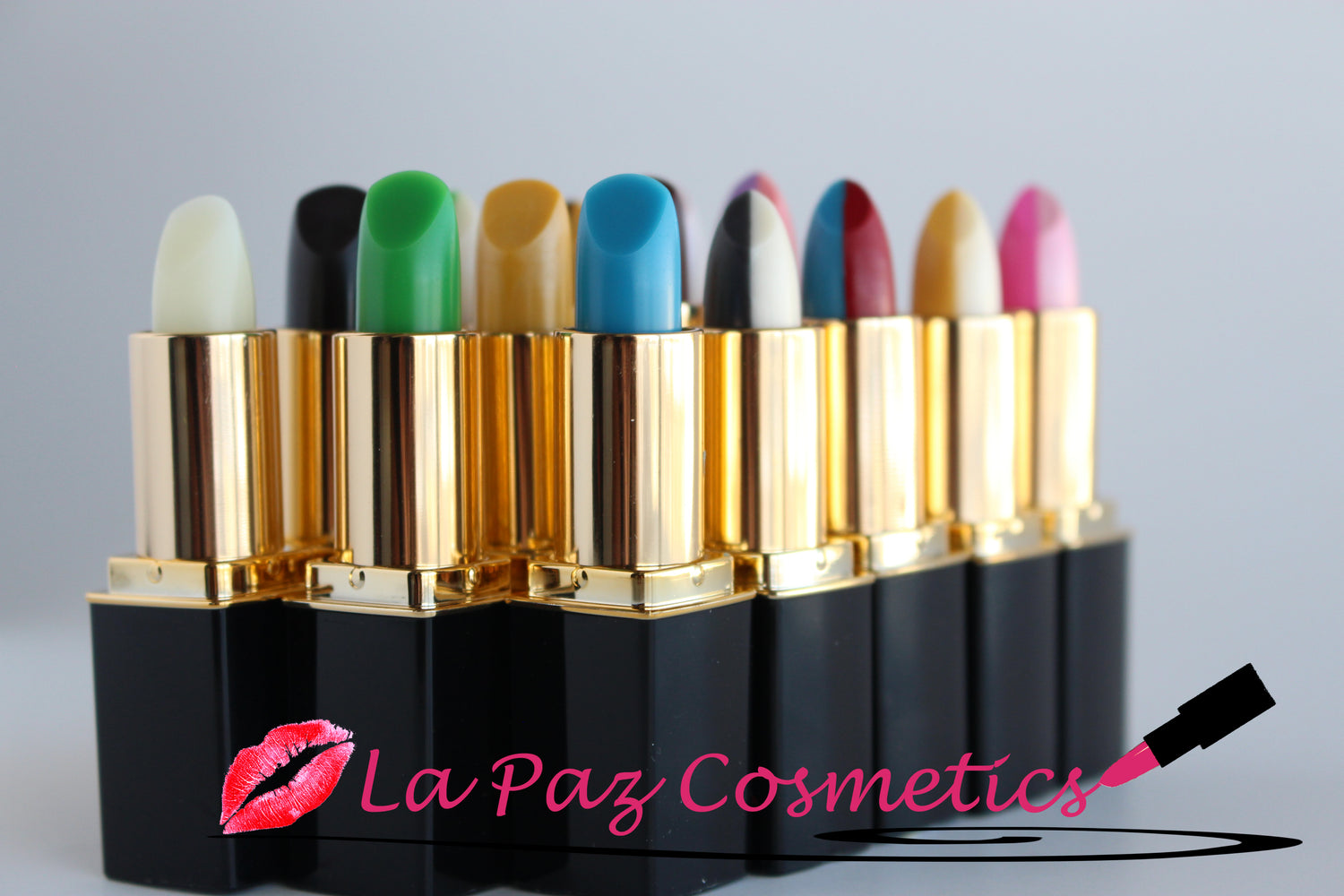 We at La Paz Cosmetics invite you to explore the many shades of lasting beauty in L'Paige Lipstics