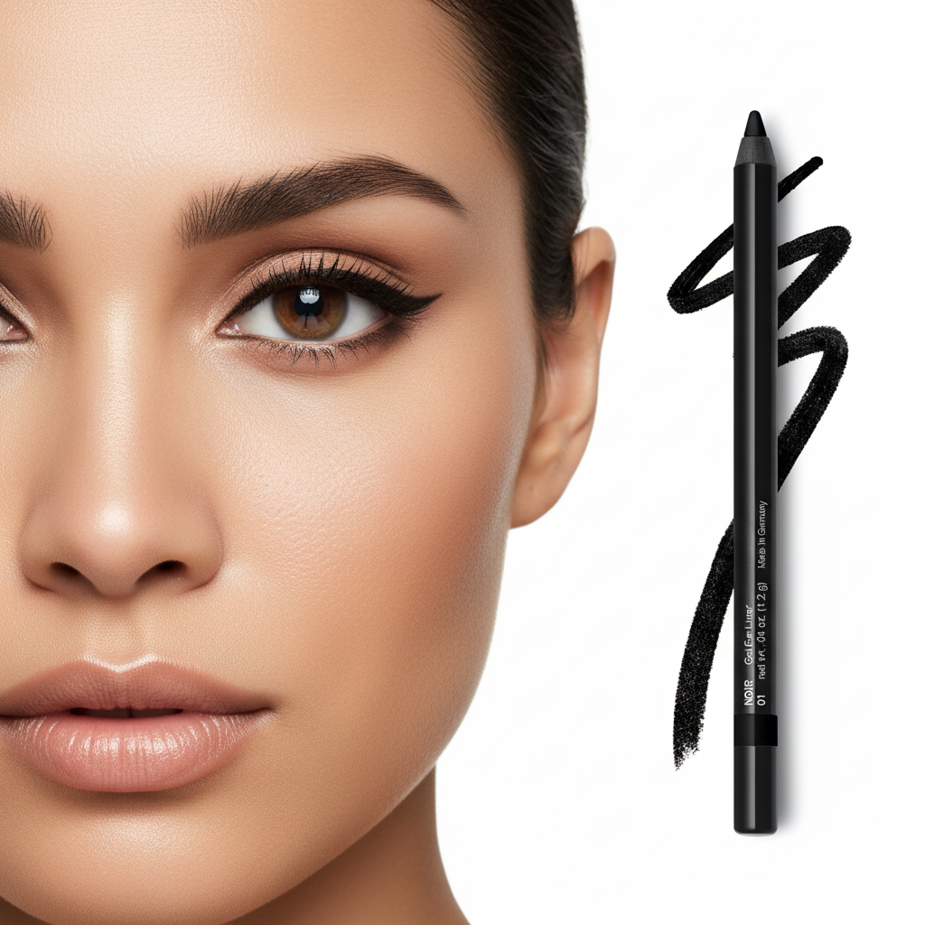 Noir Black Waterproof Gel Eyeliner  by La Paz Cosmetics