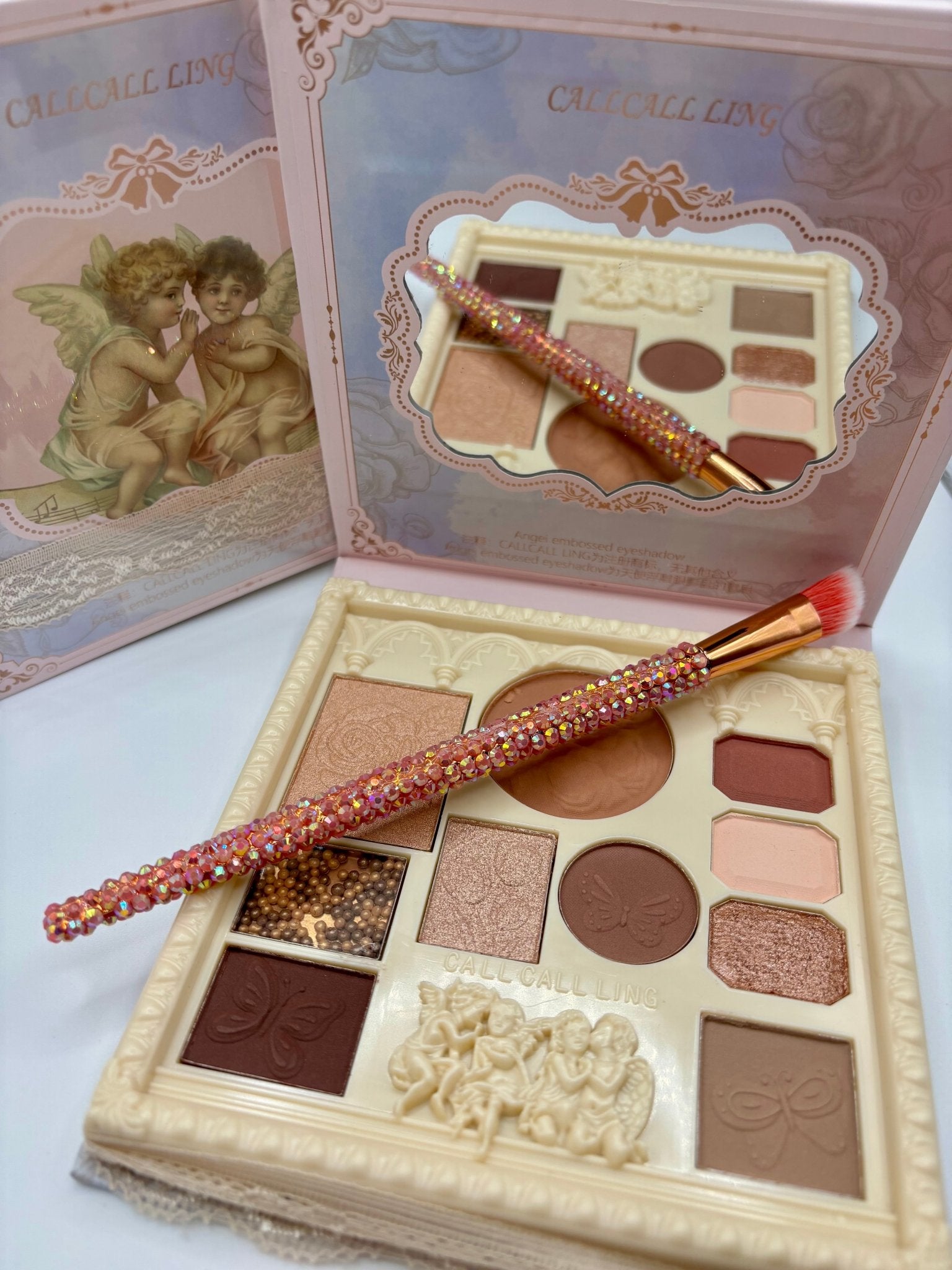 Highly Pigmented Eyeshadow Palette Collection – Mercury, Naughty Nude & Angelic Embossed - La Paz Cosmetics