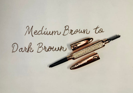 Eyebrow Pencil medium brown/dark brown