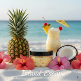 Luxurious Whipped Body Butter in Island Escape - La Paz Cosmetics