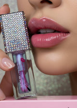 Oceans lip oil  shown on closeup of lips