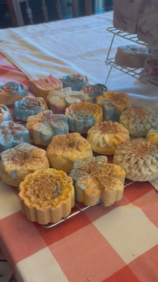 Miss Moo Belle’s Beef Tallow Shampoo and Body Bars - Flowers